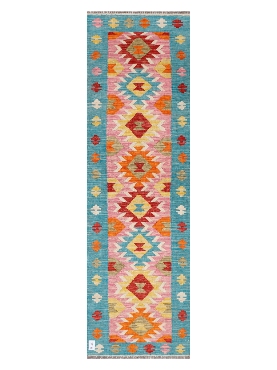 Maimana Kilim Runner - 208 x 62 cm