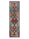 Maimana Kilim Runner - 297 x 86 cm