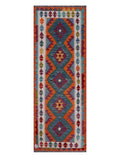 Maimana Kilim - 208 x 75 cm