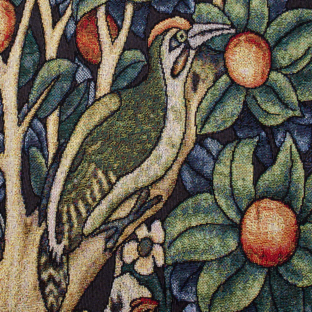 William Morris Woodpecker in a Fruit Tree Wall Hanging | 69cm x 139cm