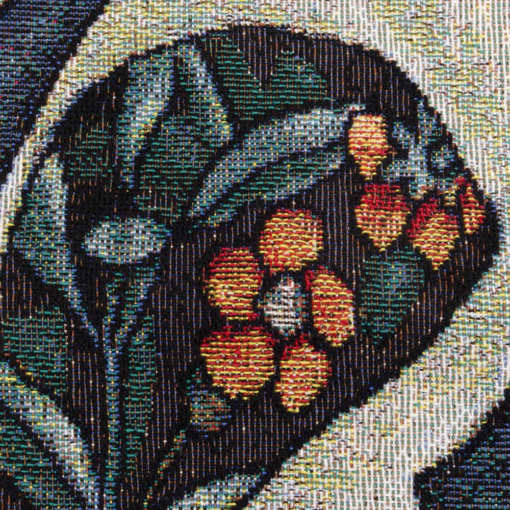 William Morris Woodpecker in a Fruit Tree Wall Hanging | 69cm x 139cm