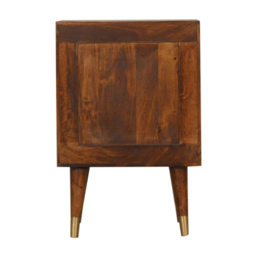 Manila Gold solid mango wood nightstand