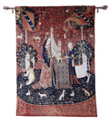 Lady & Unicorn Sense of Hearing Tapestry Wall Hanging | 2 Sizes